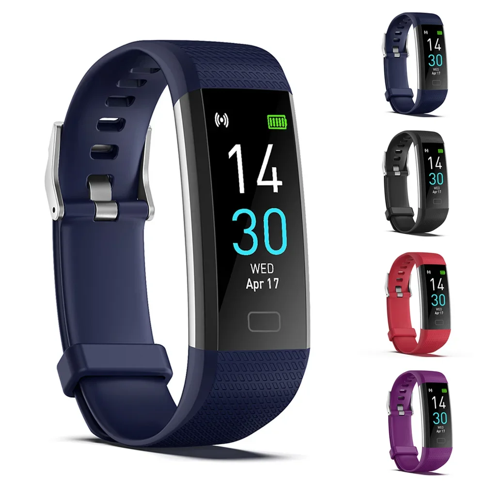 Multifunction Children Smart Watch Fitness Wristbands Body Temperature Heart Rate Blood Pressure Monitoring Bracelet for kids view 2
