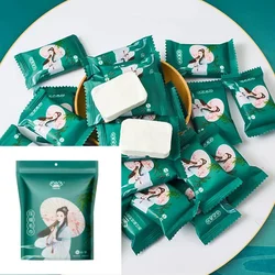 20PCS Compressed Towel Disposable Face Towel Travel Portable Candy Thickened Towel Face Cleansing Wipes