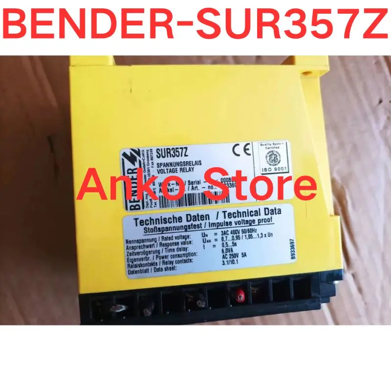 Second-hand test OK   Safety relay BENDER-SUR357Z