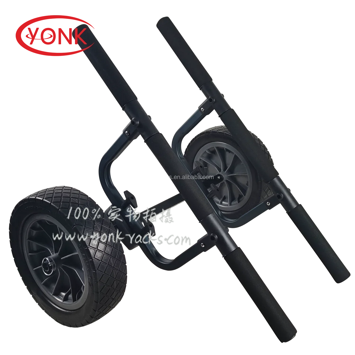 Newly Upgraded YONK Direct Sales Factory Heavy-duty Kayak Truck 12-inch Pu Wheel Canoe Truck