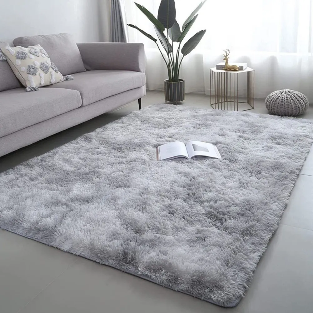 

Long Fiber Area Rug Supple Floor Cushion For Living Room Bedroom Anti-Slip Floor Mat Stylish Rugs Clearance Supple Rugs