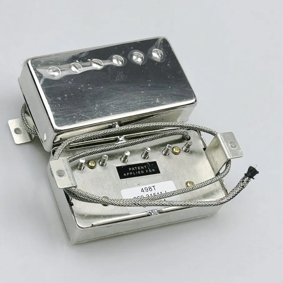 Guitar Pickups Alnico 5 498R 498T Humbucker Pickup Set Nickel Electric Guitar