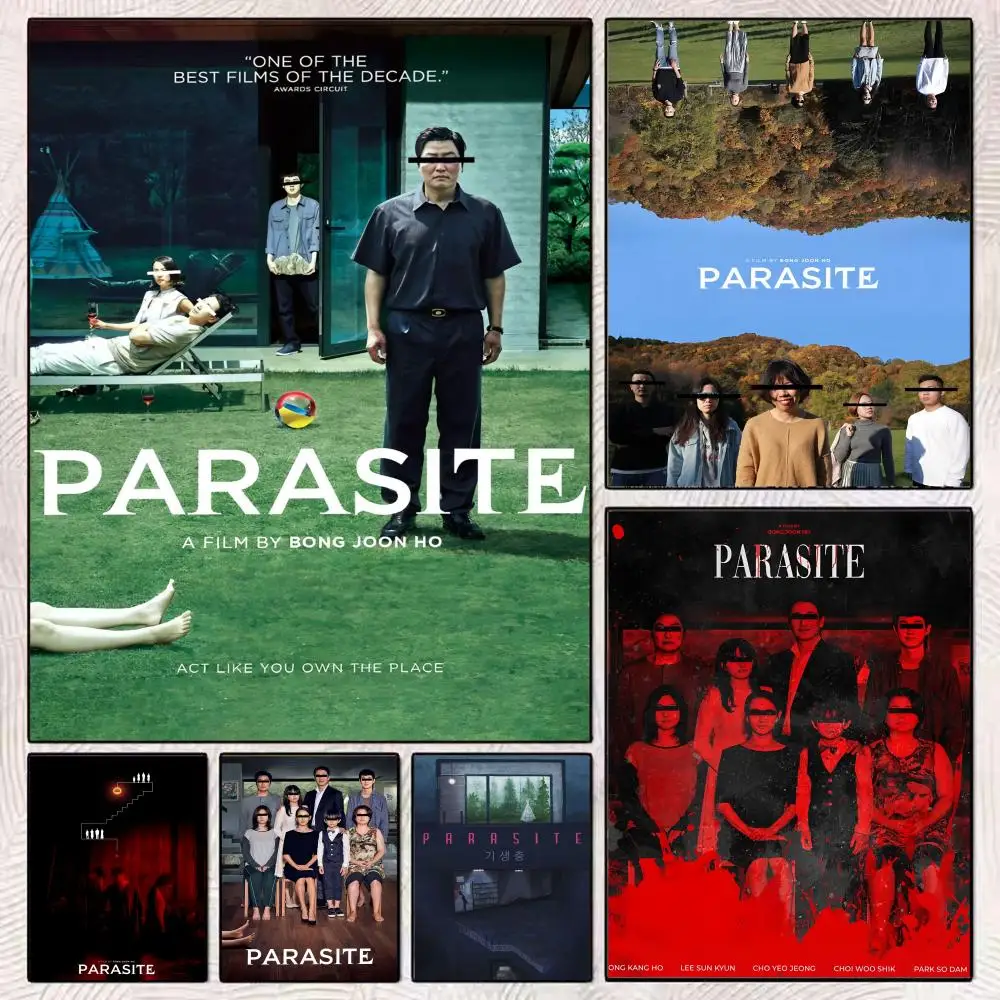 

Classic Movie Thriller P-parasite Painting Calligraphy HD Poster Canvas Painting Wall Art Decor for Home Office Living Room Gift
