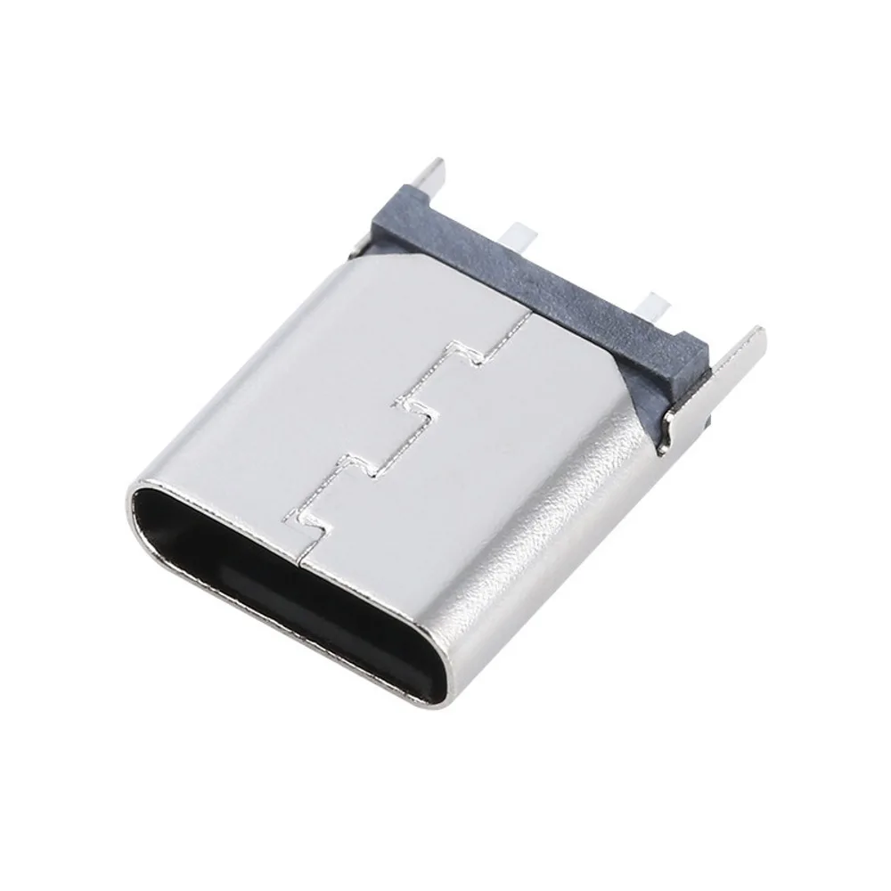 USB 3.1 Female 2Pin Vertical Straight Plug TYPE C Female Connector Height 8.8mm 9.3mm 10.0mm USB Connector Jack Charging Port