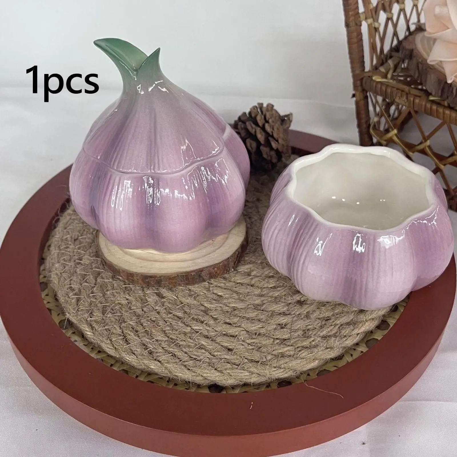 

Pottery Tea Jar Holder with Lid Household Food Storage Jar Candy Canister Jewelry Storage Box for Wedding Necklaces Snacks