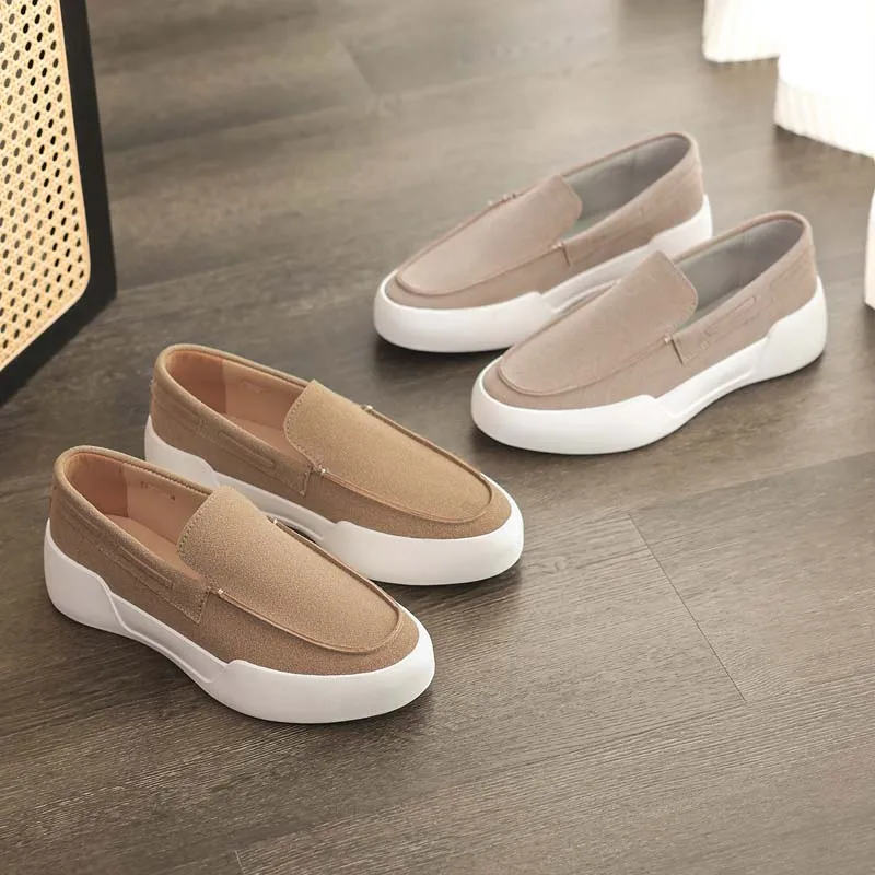Fashion Men Casual Shoes Lightweight Man Loafers Comfortable Non-slip Walking Sneakers Breathable Flats Driving Shoes Lazy Shoes