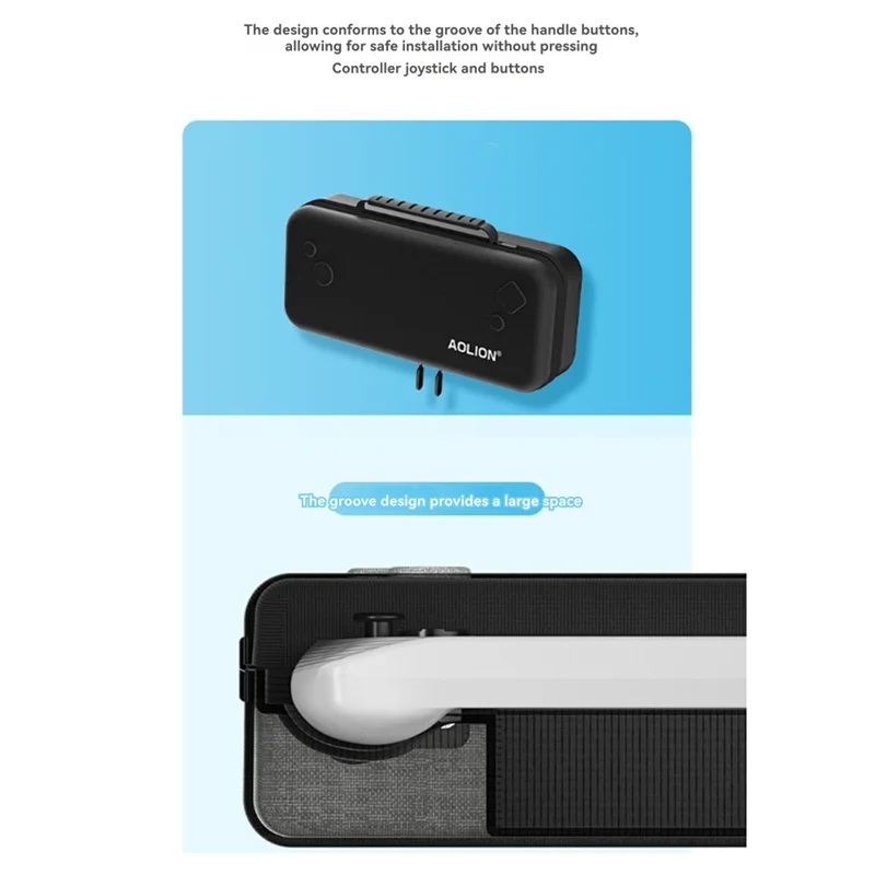 Aolion ل Asus ROG ALLY حقيبة حمل محمولة إيفا الصلب للصدمات السفر واقية حقيبة التخزين لملحقات Rog Ally