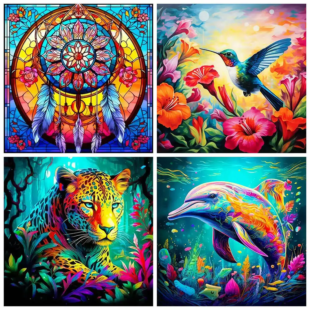 Momoart Bär Diamant Mosaik Tier voller Runde Diamant Malerei Mond Stickerei neue Ankunft handgemachte Hobby