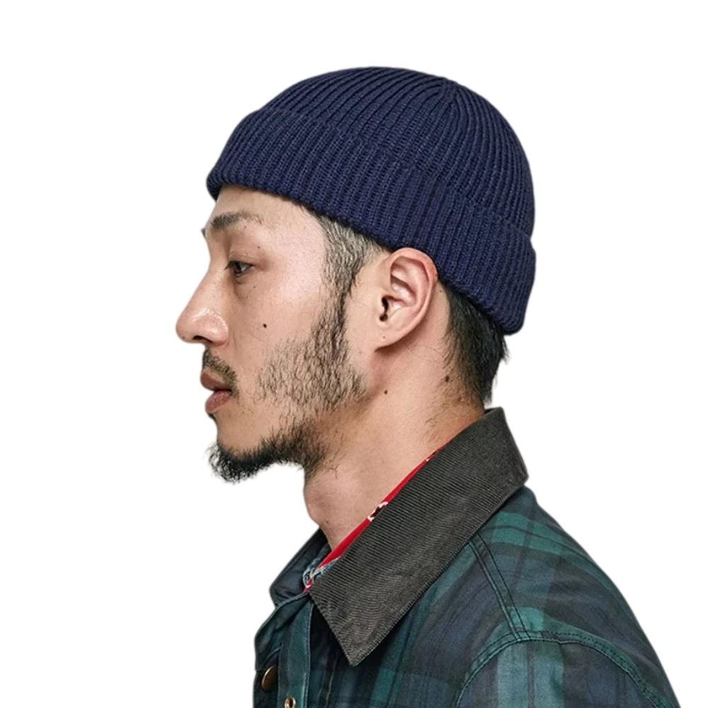 2026 new Skullies & Beanies Winter Warm Short Thread Casual Knitted Hat Comfortable Headwear for Adult Men Women
