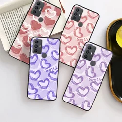 For TCL 30 SE Case 306 305 Simple Love Silicone Bumper Soft Cover for TCL 30E 306 305 Cases for TCL30SE 30E TCL306 Funda Capa