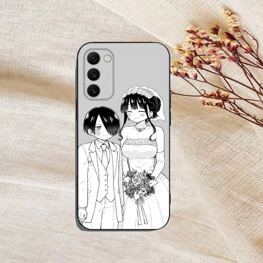 The Dangers in My Heart Anime Phone Case For Samsung Galaxy A13,A21s,A22,A31,A32,A52,A53,A71,A80,A91 Soft Black Cover