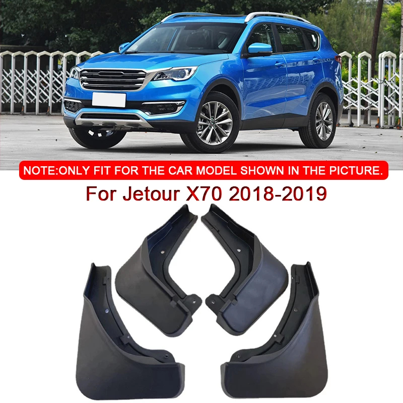 

Fit For Jetour X70 2020-2023 Car Styling ABS Car Mud Flaps Splash Guard Mudguards MudFlaps Front Rear Fender Auto Accessories