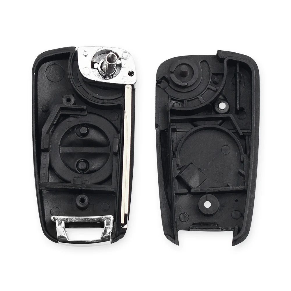 

KEYYOU For Ford Mondeo EcoBoost 2017 2018 Replacement Emergency Uncut Remote Key Shell Small Key Keyless Insert Blade