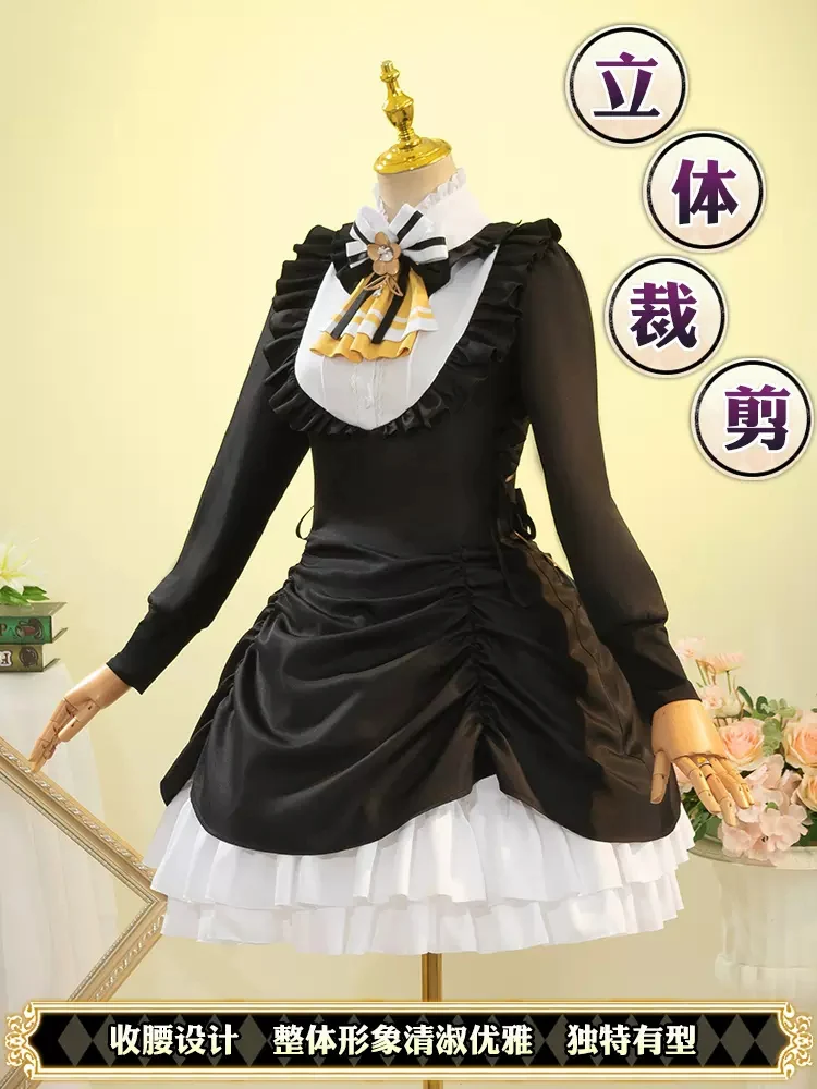 Cos Puella Magi Madoka Magica Anime Tomoe Mami Cosplay Leuke lolita Jurk Vrouwen Op Voorraad