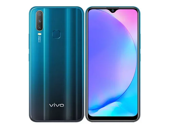 الأصلي VIVO Y17 4GB 128GB 5000mAh 20MP أربعة كاميرات ثنائي المحرك شحن سريع 6.35 بوصة 720 × 1544 (HD +) LCD 4G هاتف ذكي