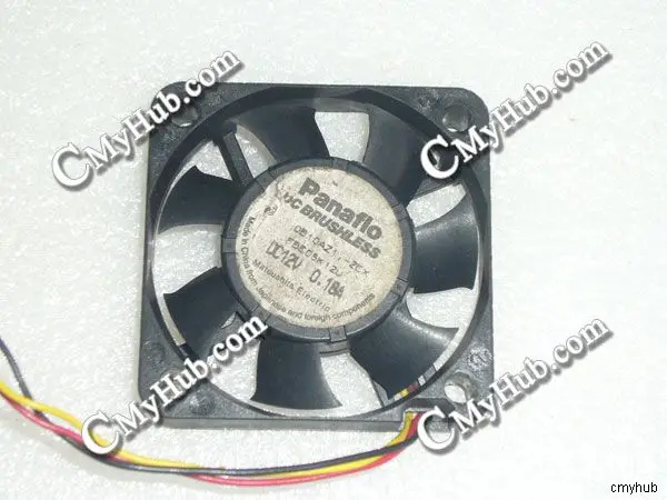 For Panasonic 5010 FBE05K12U DC12V 0.18A 5CM 50MM 50X50X10MM 3pin Cooling Fan FBE05K12U