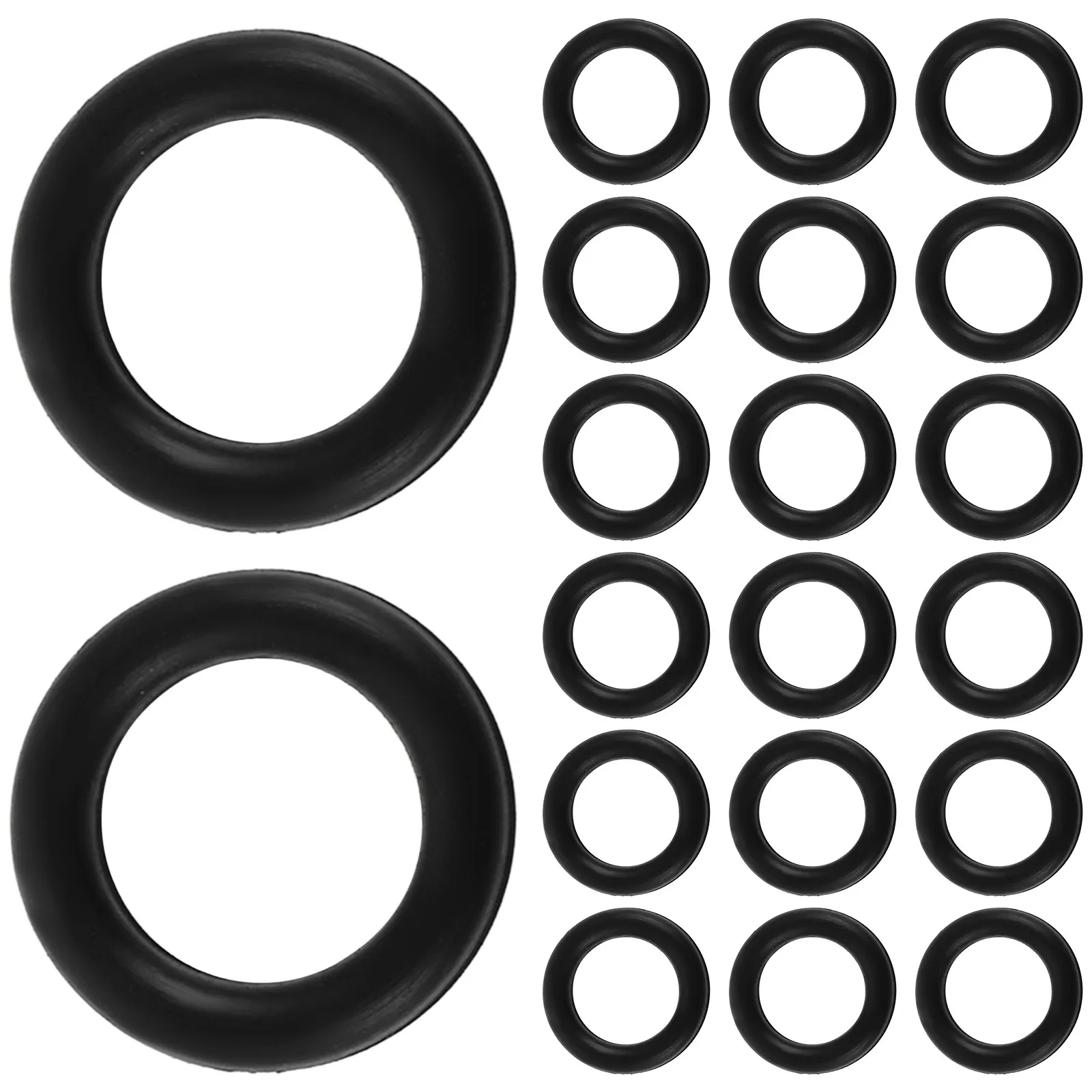 20Pcs Robust Jack Seal O Rings Kit for Floor Jack Repair and Maintenance Prevents Oil Leakage Compatible with Trailer Automotive