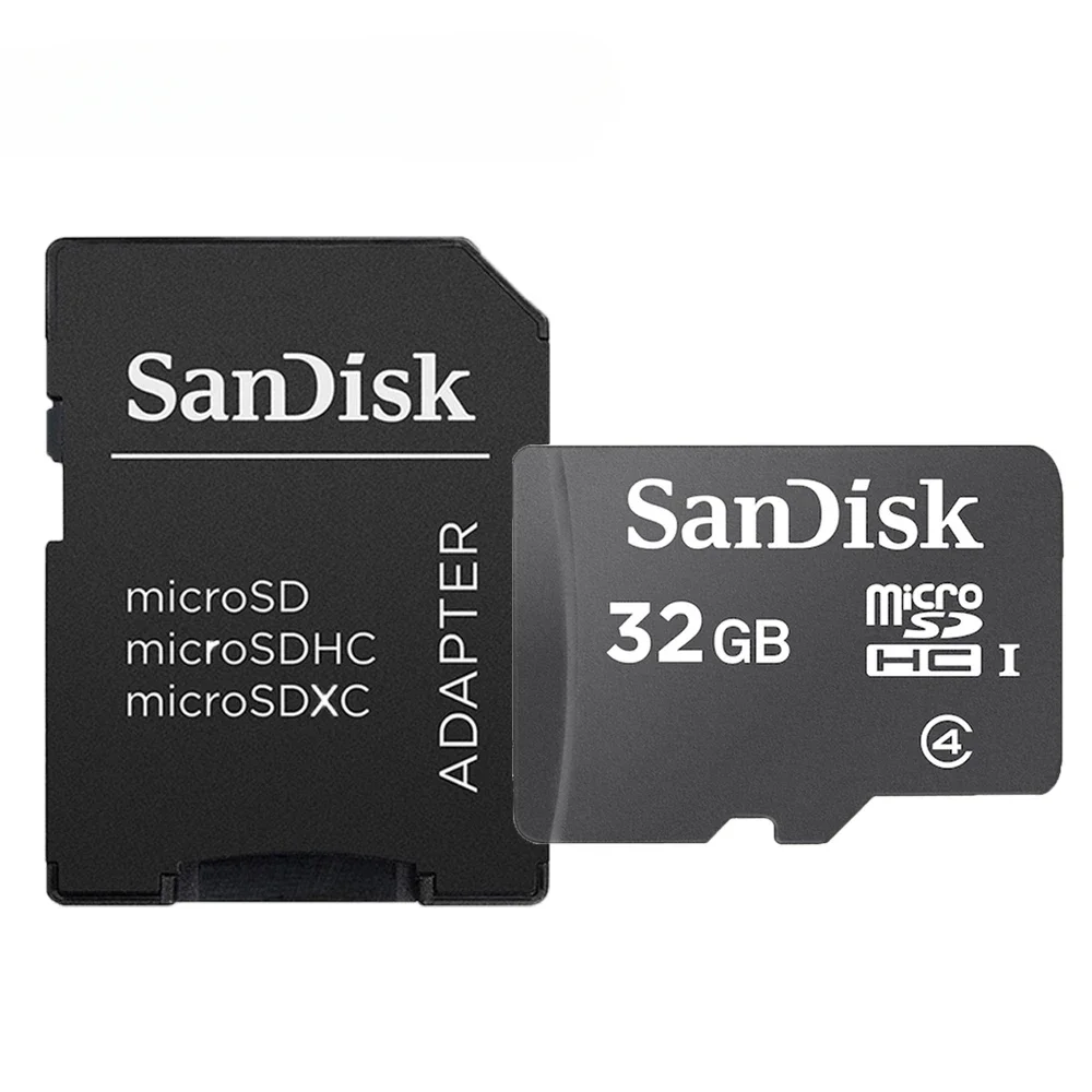 بطاقة ذاكرة SanDisk Micro SDHC أصلية بطاقات Micro SD TF 32GB 16GB 8GB SDSDQM microSDHC بطاقة فلاش Class4 لهاتف أندرويد