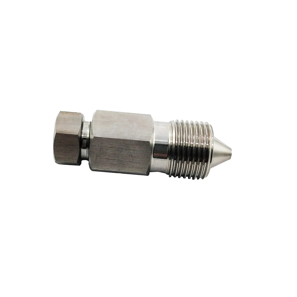 Water Jet Cutting Head On/Off Valve Adapter 1/4-In. Female To 3/8-In. Male H.P Adapters 3 / 8