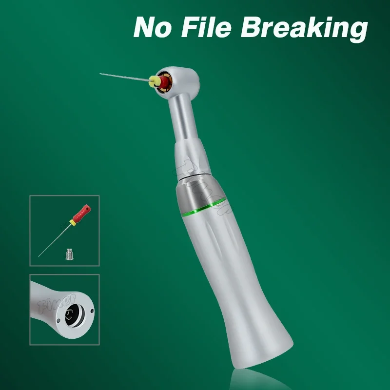 10:1 Reduction Dental Reciprocating Endo Handpiece Endodontic Contra Angle Hand Piece for Hand Engine File Root Canal Treatment