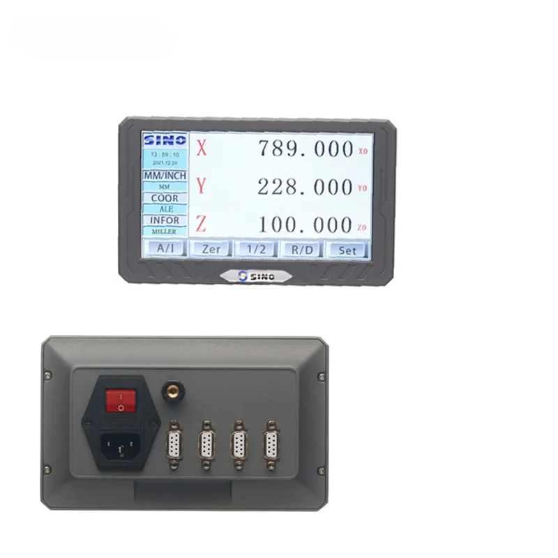 

SINO SDS200S Digital Readout System DRO Kit Test Instruments Glass Linear Scale encoder For milling/lathe/grinding Machine