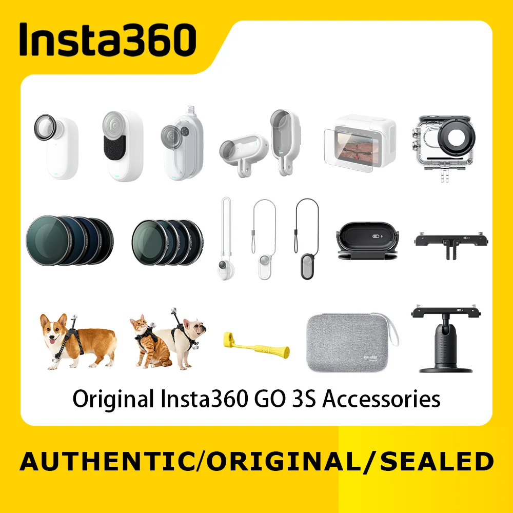 Accesorios originales Insta360 GO3/GO3S