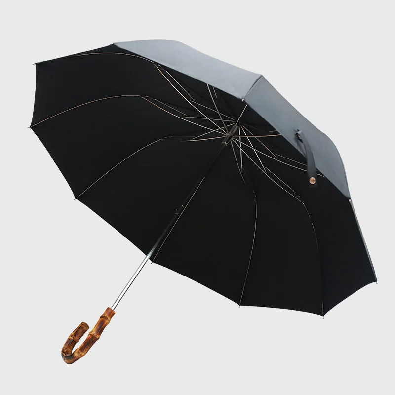 Waterproof Large Auto Umbrella – Wind-Resistant & Sturdy Long Handle Design Luxury Umbrella Designer Parasol Umbrella Paraguas