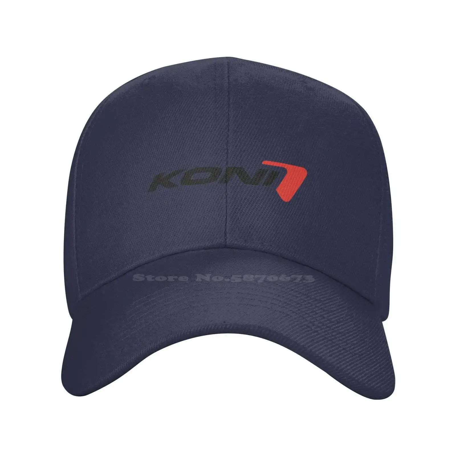 Koni Logo Fashion quality Denim cap Knitted hat Baseball cap