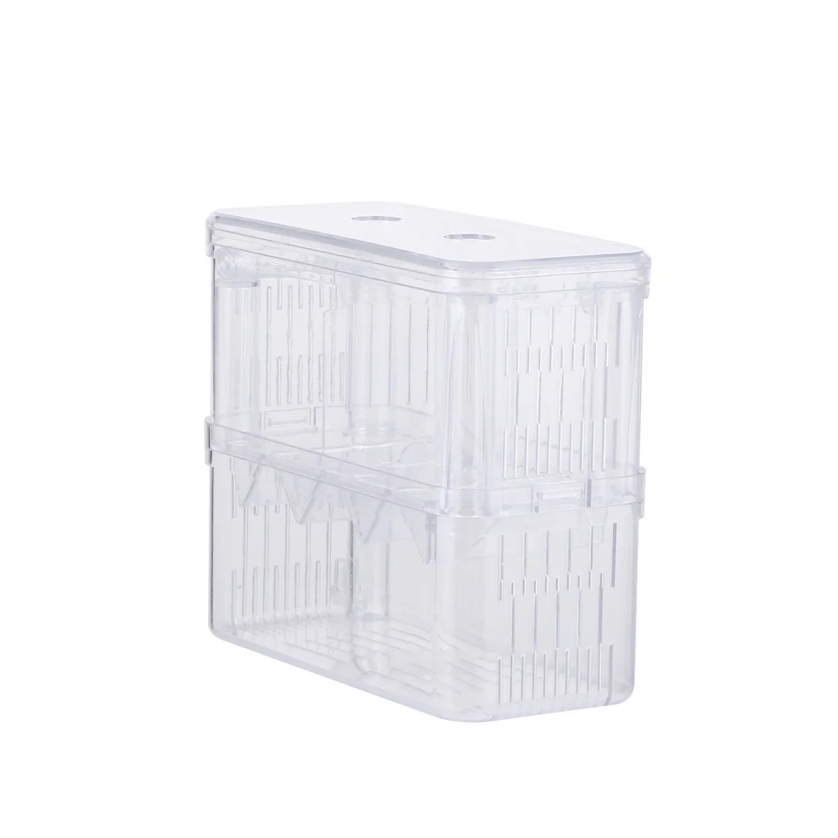 

Fish Breeding Box Transparent Double Functional Hatchery Safe Aquarium Hatching Incubator Fish Tank Survival Enhancer
