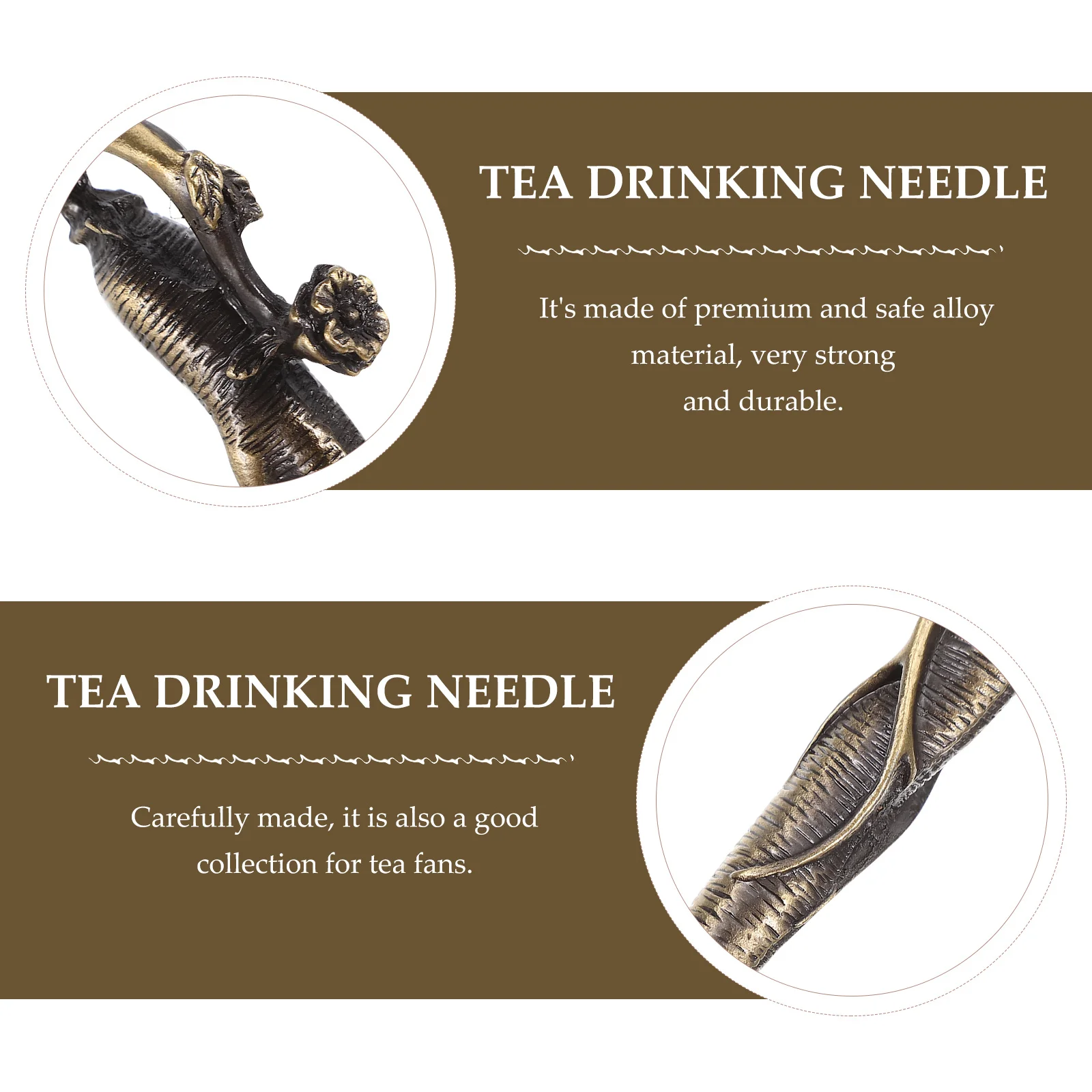 

Premium Alloy Puer Knives Needles Cake Cutter Tool Tea Ware Accessory Tea Drink Needle Outdoor Home Use