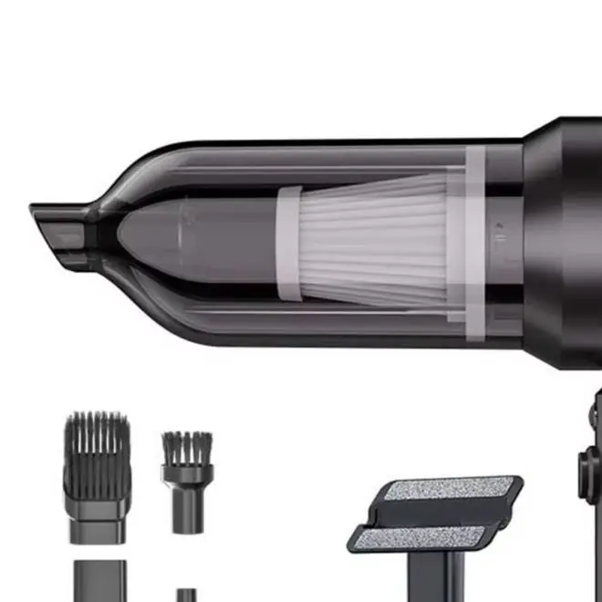 Wireless Car Vacuum Cleaner Brushless Motor 19000Pa Suction Blower 3 Speeds USB C Rechargeable For Home Auto Cleaning Tool