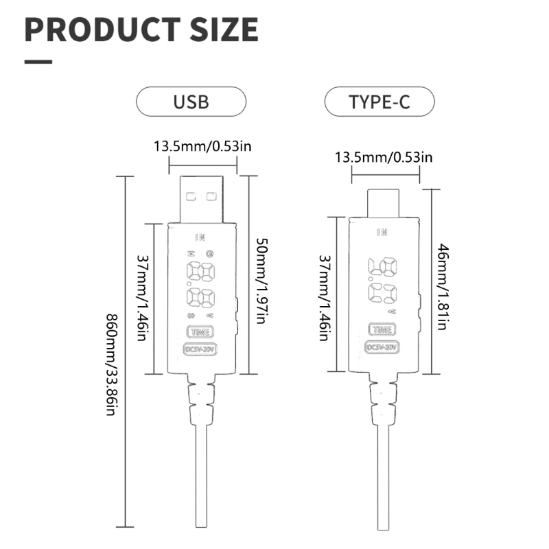 Szybki kabel ładujący DC5.5mm z regulacją napięcia 5V 12V 20V do wielu urządzeń, szybki transfer danych, opcjonalnie USB/Type C 896C