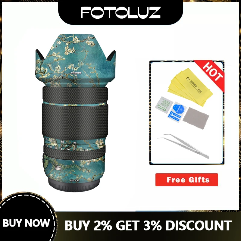 

GF 45-100mm f4 Lens Wrap Skin Camera Lens Skin Decal Fujifilm GF 45-100mm f4 Sticker Anti-scratch Protector Cover Film Case