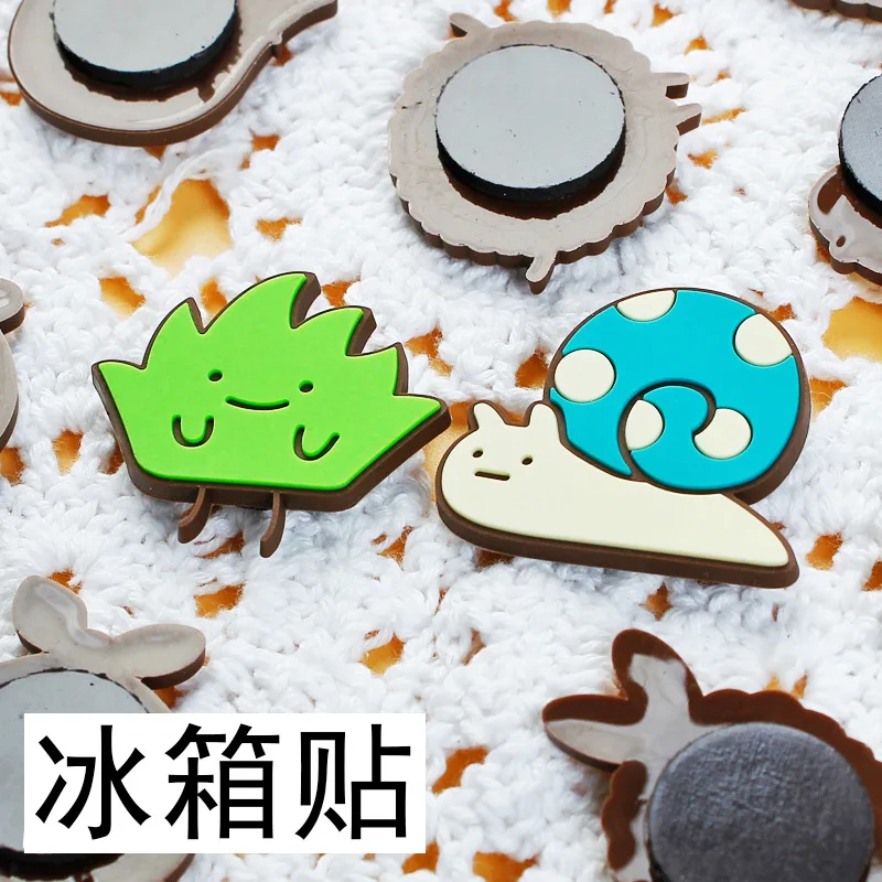 Cute Cartoon Drawing Board Silicone Magnet Mini Refrigerator Home Decoration Sticker Magnets Fridge Souvenir Whiteboard Magnets