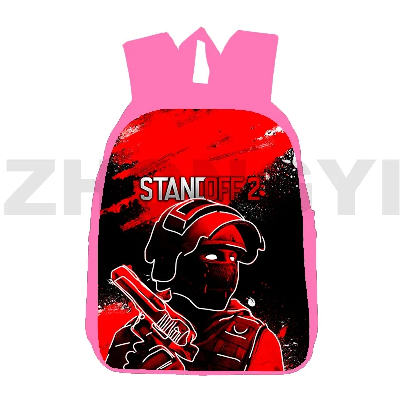 Hot Shooting War Game Standoff 2 Backpacks for Women Travel High Capacity Shoulder Bag 3D Print Casual School Sports Rucksack