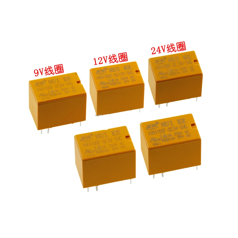 

50PCS Relay HK4100F-DC3V-SHG 3A 3V 6 Feet
