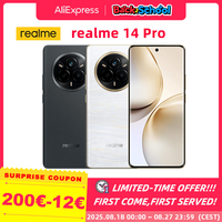 Global Version realme 14 Pro 5G Smartphone 50MP Sony IMX882 OIS Camera Dimensity 7300 Energy 120Hz Curved Vision Display