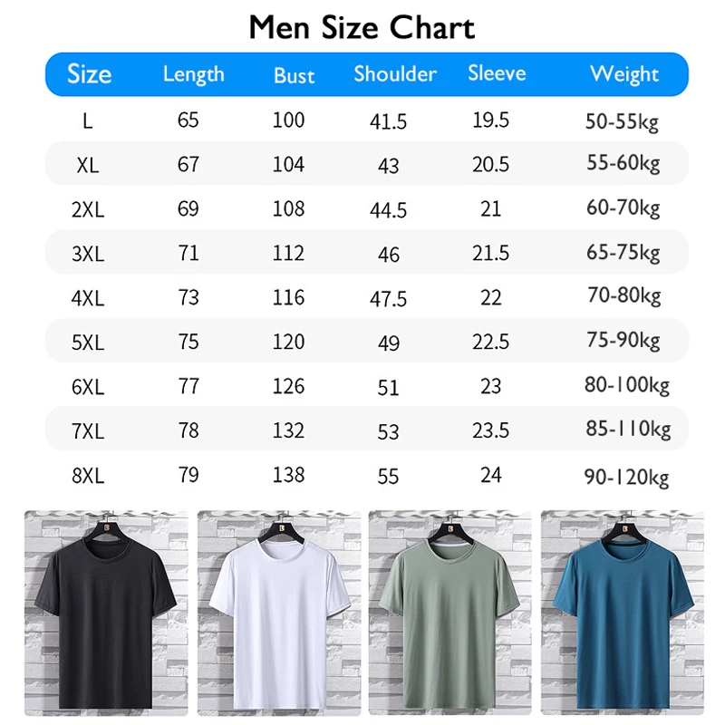 Camisa de manga corta de seda de hielo para hombre, Tops sueltos de Fitness, cuello redondo, secado rápido, Camiseta deportiva para parejas