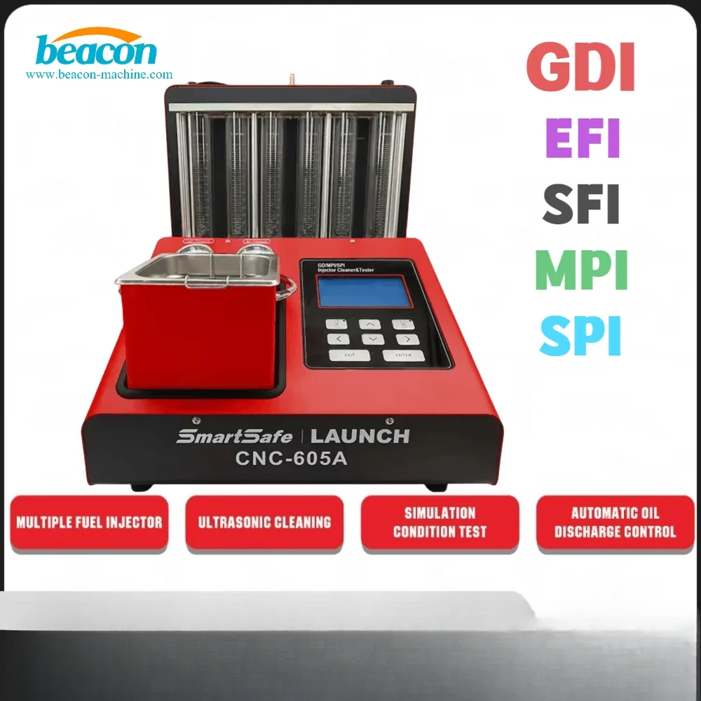 

Прямые продажи с фабрики: Рекомендую CNC-605A CNC605, запускаемой машиной для очистки и тестера инжекторов SmartSafe EFI SFI.