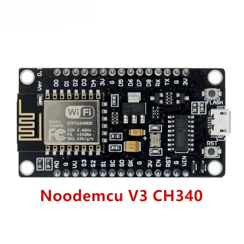 Wireless Module CH340/CP2102 NodeMcu V3 V2 Lua WIFI Internet of Things Develop Board based ESP8266 ESP-12E with PCB Antenna