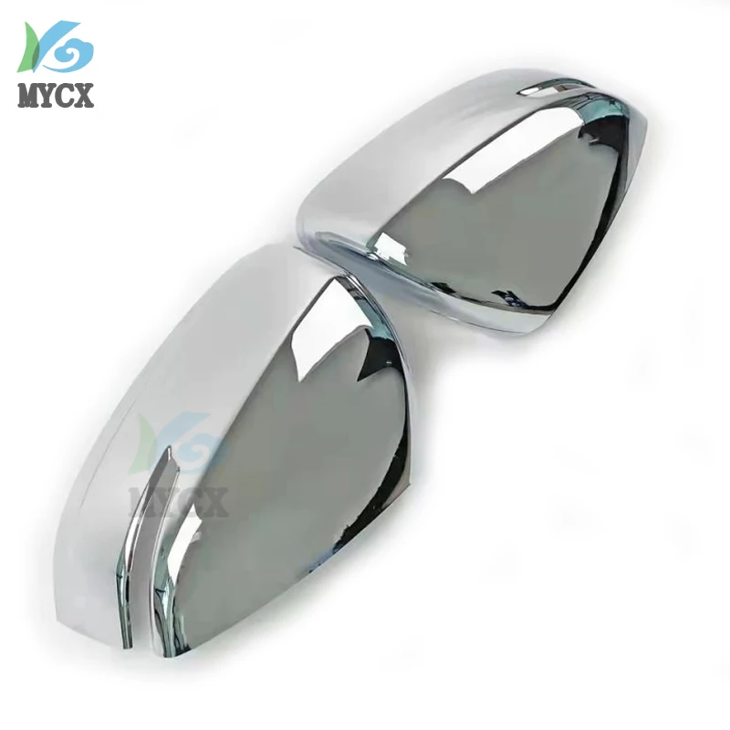 

2pcs ABS Chrome Door Rear-View Side Mirror Cover For Toyota Land Cruiser 300 LC300 2021 2022 Accessories