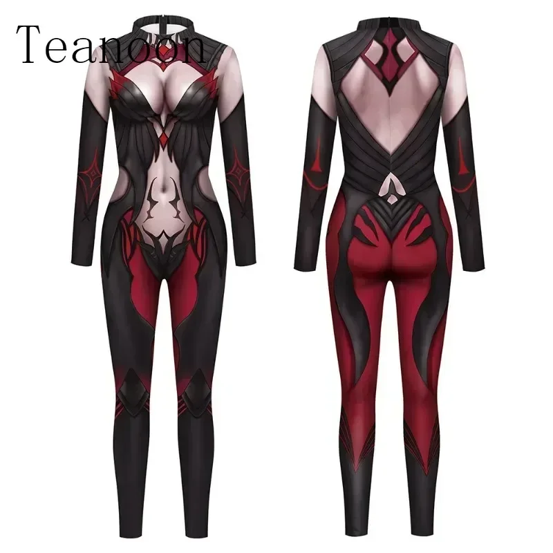 

Elise аниме игровой комбинезон женский костюм для косплея на Хэллоуин эластичный сексуальный боди для взрослых вечерние женский комбинезон карнавал зентай