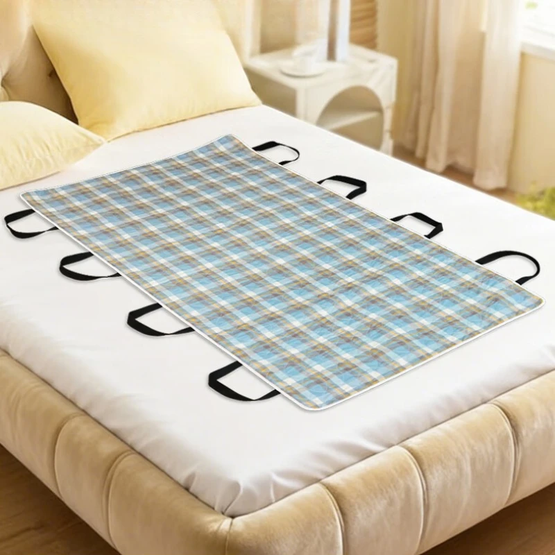 Patient Turning Transfer Mat Bedridden Senior Repositioning Standing Side Move Assist Pad for Home Nursing Care 이동 보조 패드