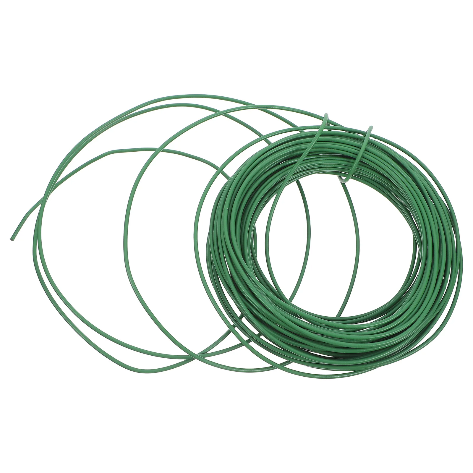 

Green Gardening Wire For Flower Arranging Bonsai Tomato Plants Support Twist Tie Climbing Vine Weaving Crafts Garden