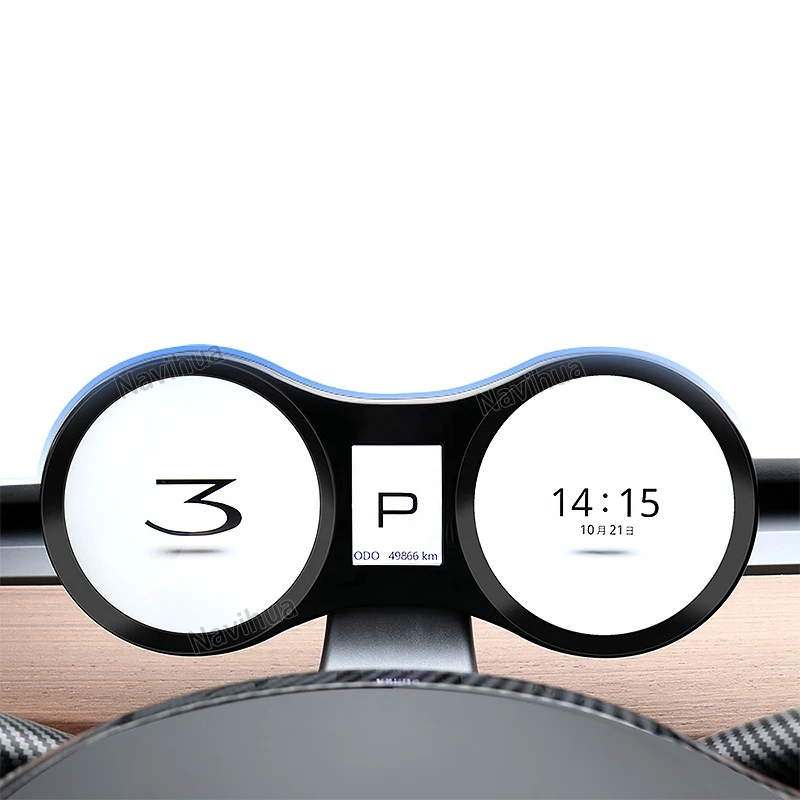 Mini Auto Water Temperatuurmeter Lcd Snelheidsmeter Digitale Kilometerteller Motorcycle Toerenteller Multifunctionele Dashboard