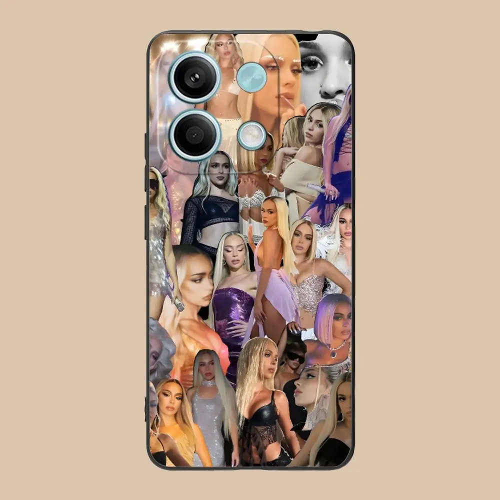 포코 F6 F5 F4 F3 F2 프로 GT C40용 배드 걸 모바일 폰 케이스 컬러 프린팅 보호 커버 스마트폰 커버