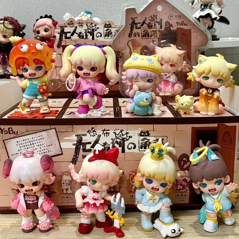 

Yobu V3 No One's Corner Blind Box Yobu Action Figure Mystery box Surprise bag Pendant Anime Doll Collectible Statue Girl Toy New