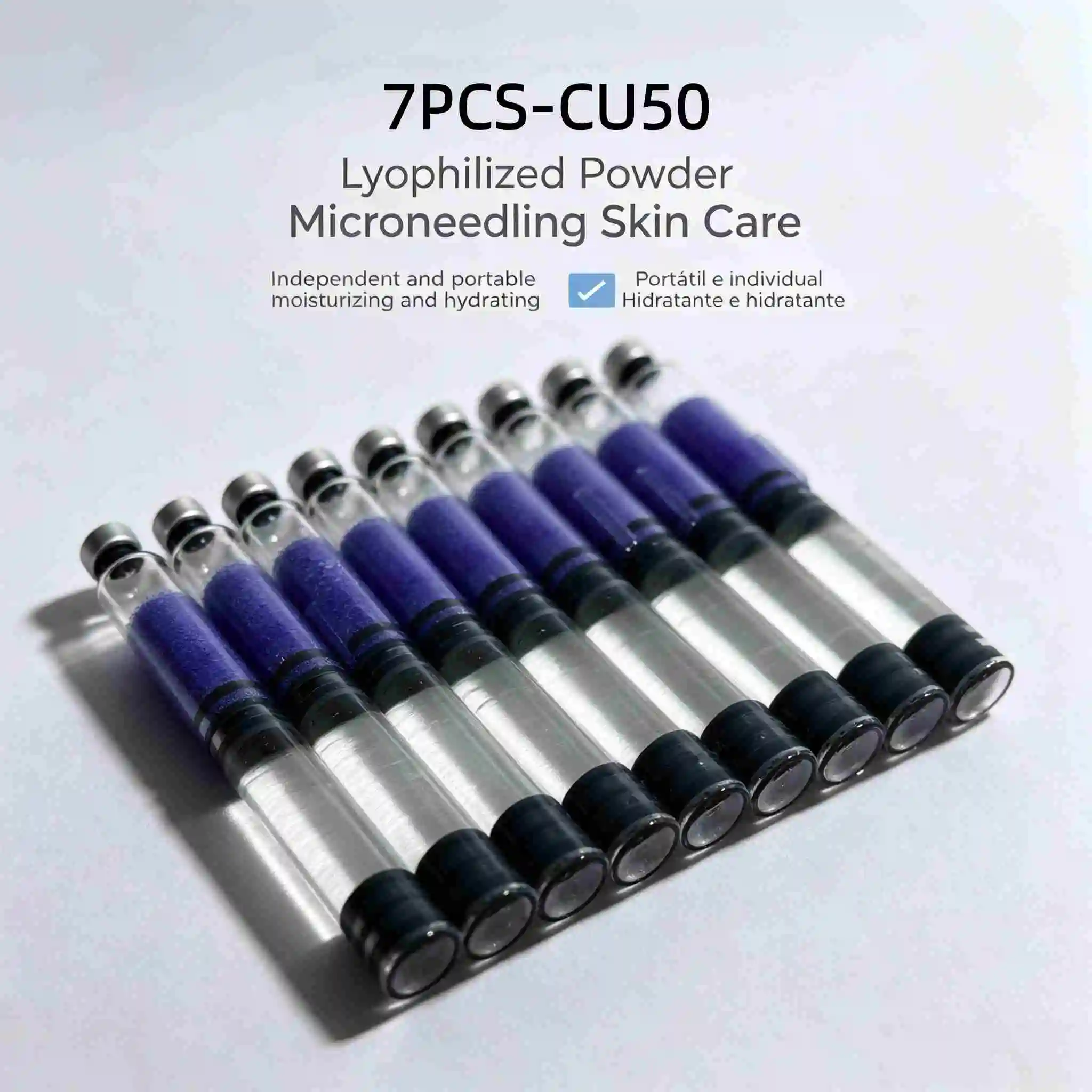 High-Quality CU Freeze-Dried Powder，Microneedling Skin Care，Moisturizing and hydrating，Adjustable Liquid Output