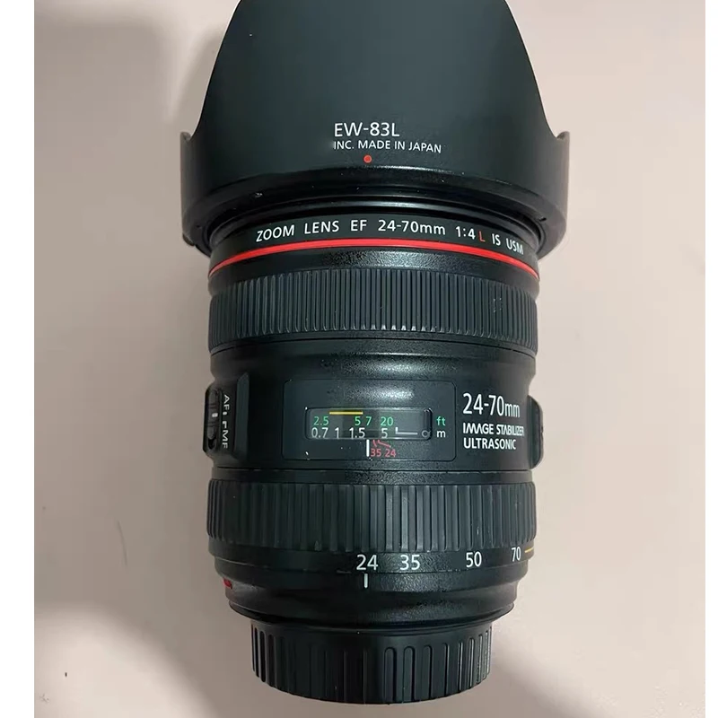 97% new For Canon EF 24-70mm f/4L IS USM Lens for Canon EOS 5D Mark IV 5D3 6D Mark II 6D 7D 7D2 90D 80D SLR Camera Canon