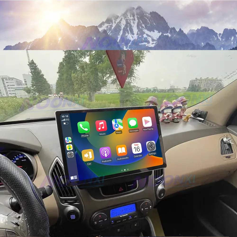 

13.3 Inch Android 13 Screen For Hyundai Tucson 2 LM IX35 2009-2015 Car Radio Multimedia Video Player GPS Navigation Carplay Head